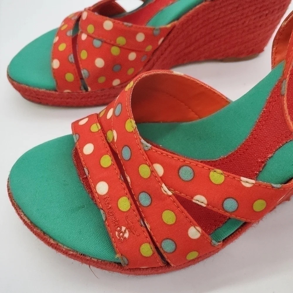 KANGAROOS Ester Espadrilles Wedge Size 7 Shoes